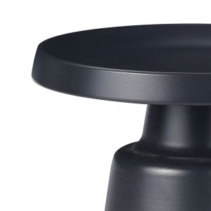 Side table Ginoze black metal D50x50cm