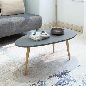 Hamilton side table with gray top
