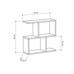 Side table Homemania 60x20x60cmm