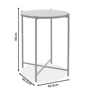 Side table Lima 43.5x43.5x53cm