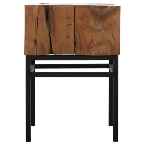 Side table Naturally solid teak wood Hm9353