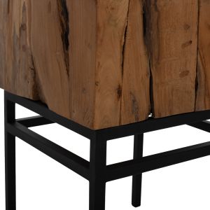 Side table Naturally solid teak wood Hm9353