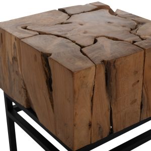 Side table Naturally solid teak wood Hm9353