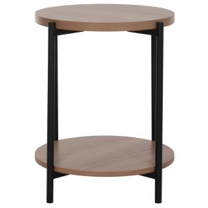 Side table Ned round on 2 levels Hm8754,11