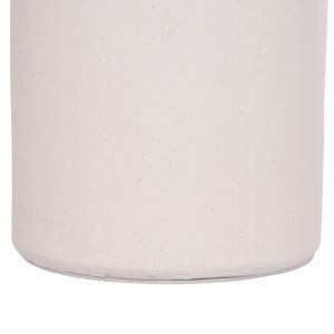 Side table Santorin Tred(t) Hm18169.02 fiber cement in white natural rattan -- Φ40x61in cm.