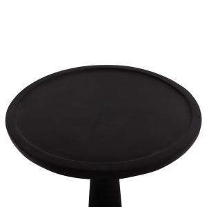 Side table Torg Hm18170.01 fiber cement black Φ41x62hcm.