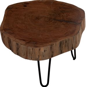 Side table acacia solid wood Hm8779.11