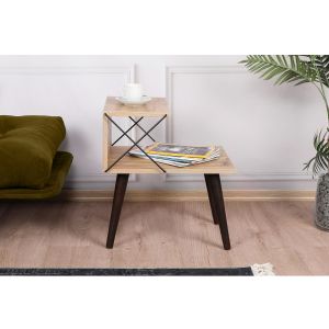 Side table melamine in natural color Hm9434,01