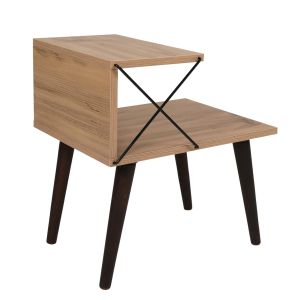 Side table melamine in natural color Hm9434,01