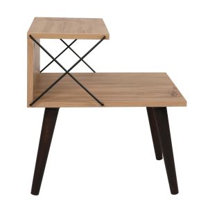 Side table melamine in natural color Hm9434,01