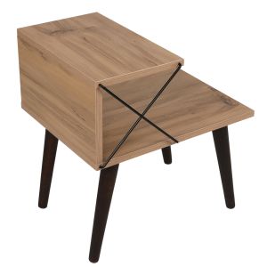 Side table melamine in natural color Hm9434,01