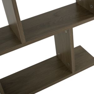 Side table with storage space, gray wood Hm8881,12