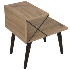 Side table-nightstand Gather sonoma/walnut 50x40x55cm