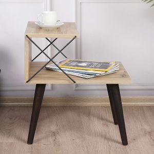 Side table-nightstand Gather sonoma/walnut 50x40x55cm