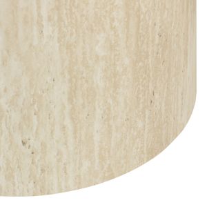 Side tables 2 pcs. Zonar Mdf with travertine look