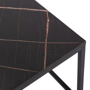 Cuby side tables set of 2 Mdf and metal in gray Hm8762,13