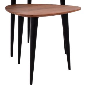 Side tables Emiliano Zigon Hm9256 acacia solid wood set of 3 pcs