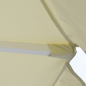 Професионален чадър Alu D2,20x2,50м кремав цвят Hm6012