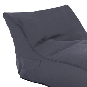 Пуф Alok Hm5806,02 сив с Uv защита 140x70x60hcm