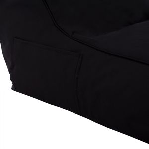 Пуф Tanea Hm5807,04 черен с Uv защита 190x80x60hcm