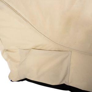 Пуф бежов с Uv защита 210x80x45-60cm Hm5807,01