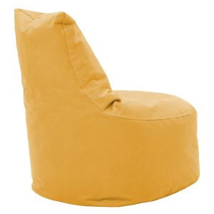 Пуф тип Bean Bag Norm 100% водоустойчив плат в тъмно жълто