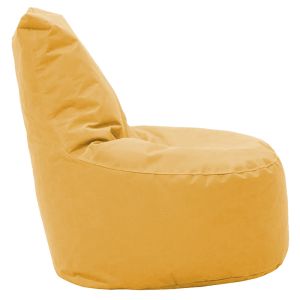 Пуф тип Bean Bag Norm 100% водоустойчив плат в тъмно жълто