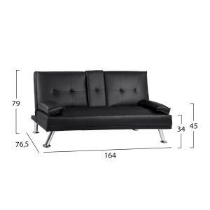 Sofa bed 165x76.5x79cm Hm3157.01