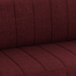 Sofa bed 3 seats Andri red Hm3239.06