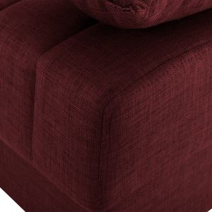 Sofa bed 3 seats Andri red Hm3239.06