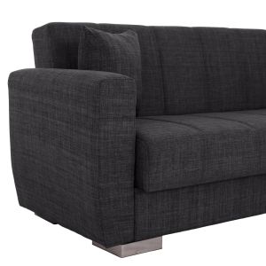 Sofa bed 3 seats gray Hm3240,03