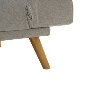 Sofa bed Andy three-seater textile multi-colored fabric