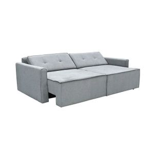Sofa bed Lidra gray fabric 220x110x90 /137x196cm