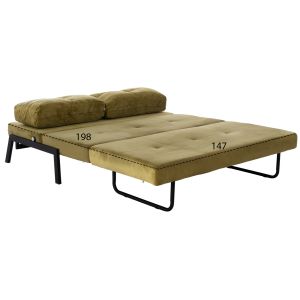 Sofa bed Olive Green Hm3079,13 150x87x79cm