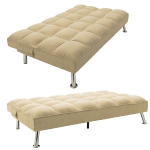 Sofa bed Rebel With Fabric In Beige Color 189x92x82cm