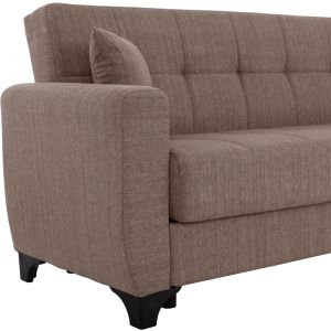 Sofa bed set of 3-seater and 2-seater, beige Hm11748,02