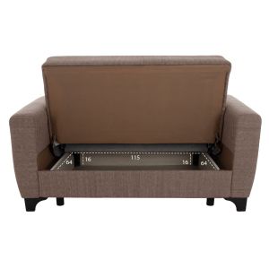 Sofa bed set of 3-seater and 2-seater, beige Hm11748,02