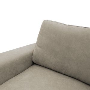 Corner sofa bed Belle beige 236x164x88cm