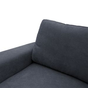 Corner sofa bed Belle anthracite 236x164x88cm