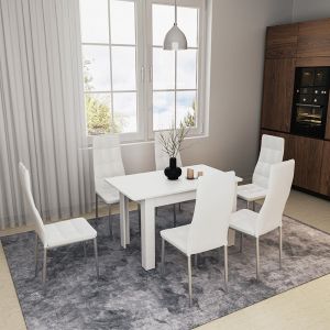 Extendable dining table Quiin 120-174x70x73.5cm