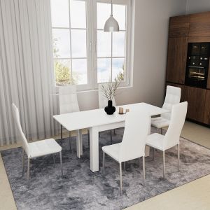 Extendable dining table Quiin 120-174x70x73.5cm