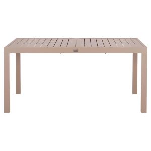 Extendable dining table Krum Hm6277.04 aluminum cappuccino color 160-240x90x73w.