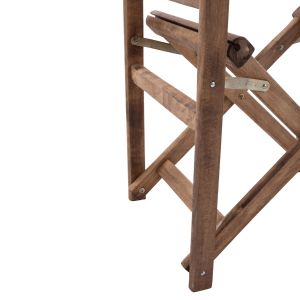 Рамка за стол Limnos Walnut, импрегнирана Hm5574,01 57x54x88,5cm