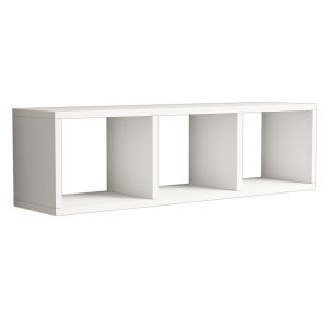 Wall shelves, melamine in white 90x22x25.6cm (hm9228.11)