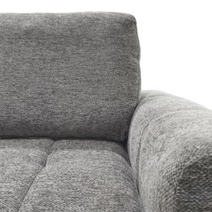 Реверсивен ъглов разтегателен диван Vivad дамаска антрацит 275x164x91см