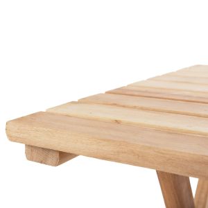 Режисьорска маса Limnos бук масив 60χ60χ75hcм Hm5647,02
