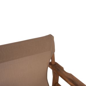 Режисьорски стол Limnos Walnut с текстилен Mocha Hm10368,04