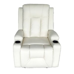 Relax armchair Gessel Pu in cream color 80x90x98cm