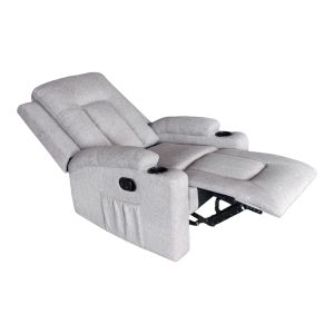 Relax armchair Gessel made of fabric in gray-beige 80x90x98cm