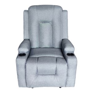 Relax armchair Gessel with fabric in anthracite 80x90x98cm